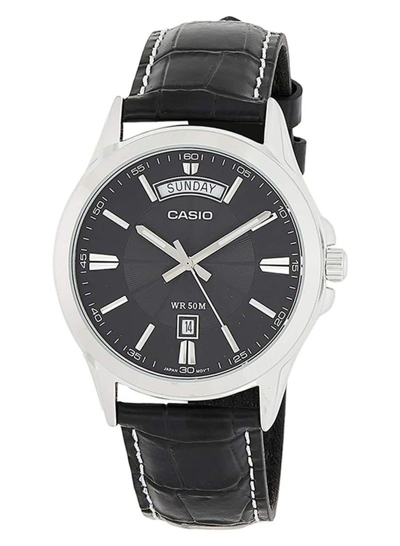 CASIO Men's Enticer Analog Watch MTP-1381L-1AVDF - Image 1