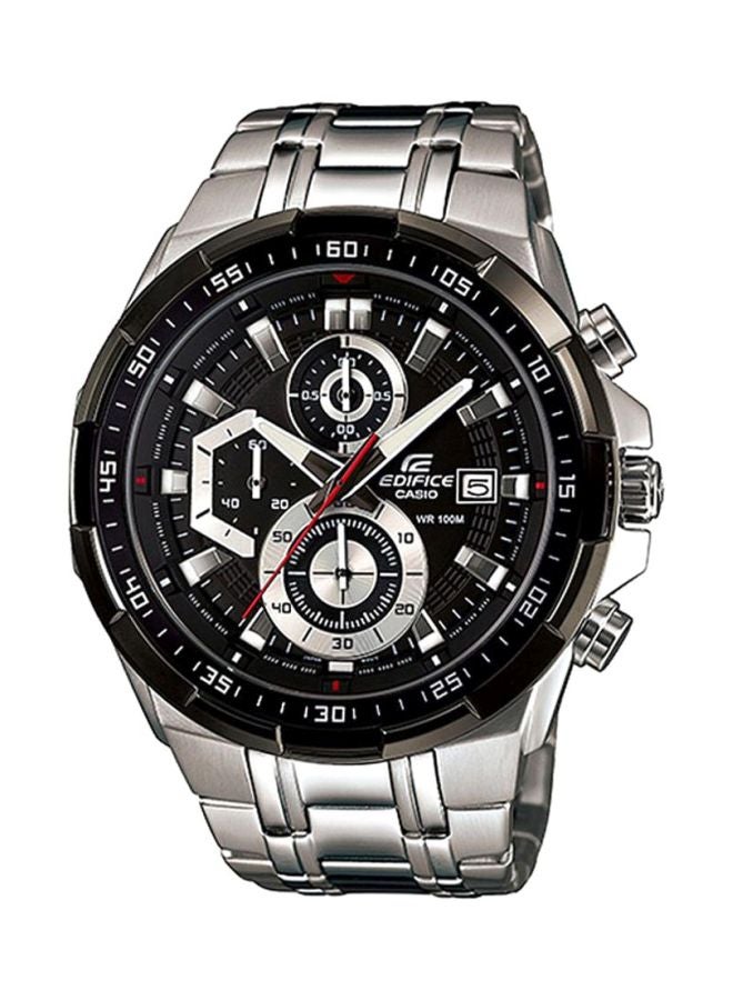 CASIO Men's Edifice Water Resistant Chronograph Watch EFR-539D-1A - 50 mm - Silver - Image 1