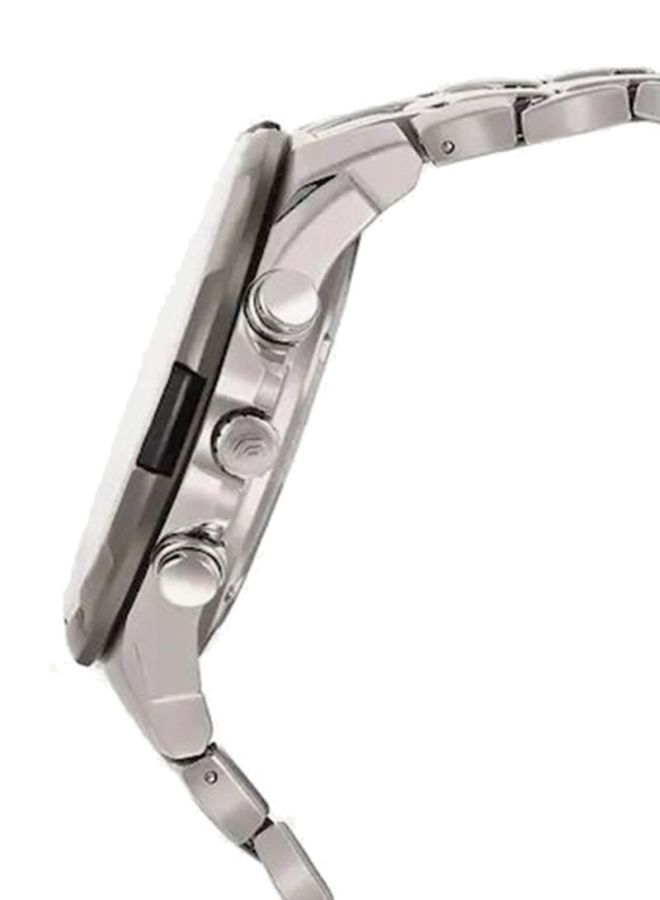 CASIO Men's Edifice Water Resistant Chronograph Watch EFR-539D-1A - 50 mm - Silver - Image 4