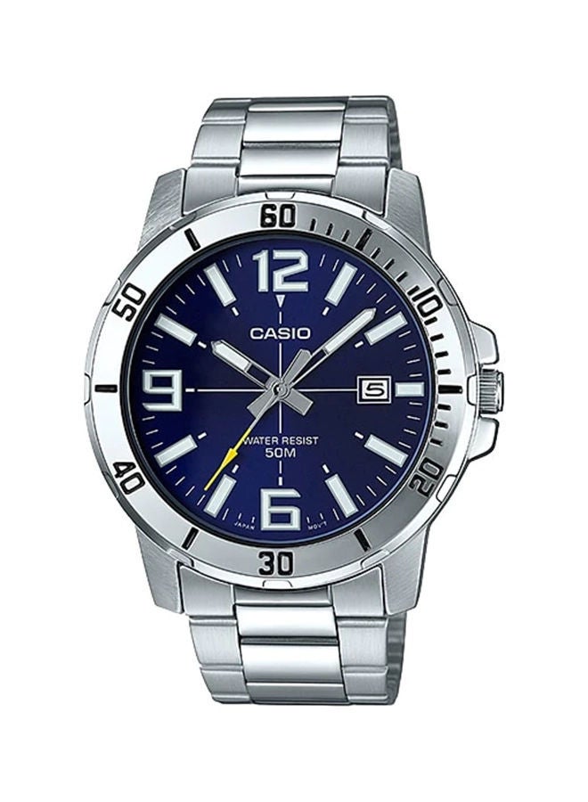 CASIO Men's Enticer Water Resistant Analog Watch MTP-VD01D-2BVUDF - Image 1