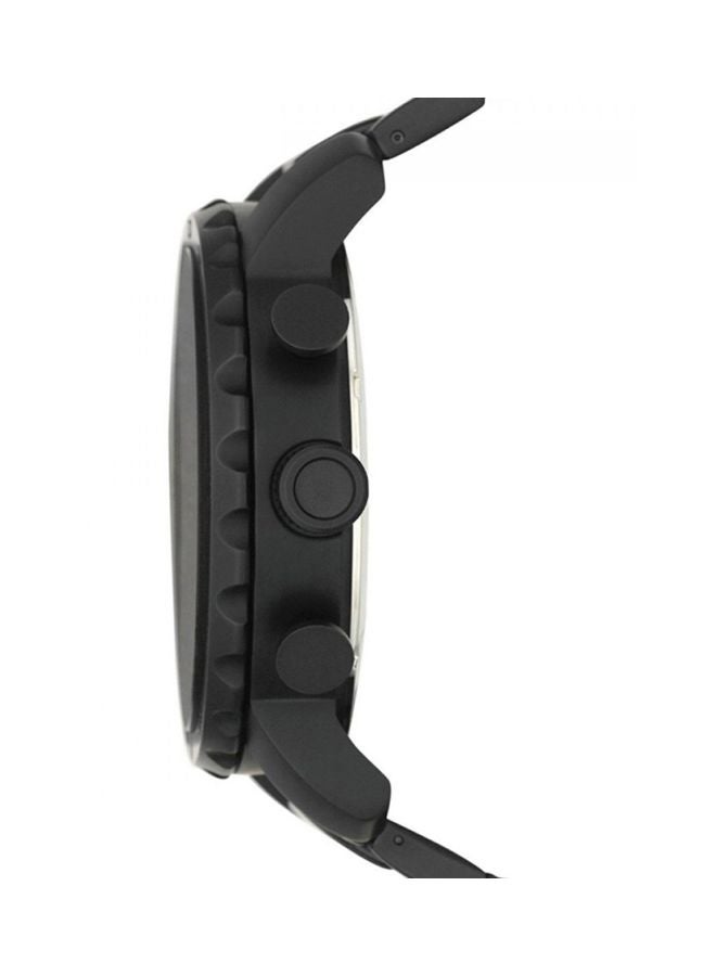 FOSSIL Men's Nate Chronograph Watch JR1401 - 50 mm - Black - Image 3