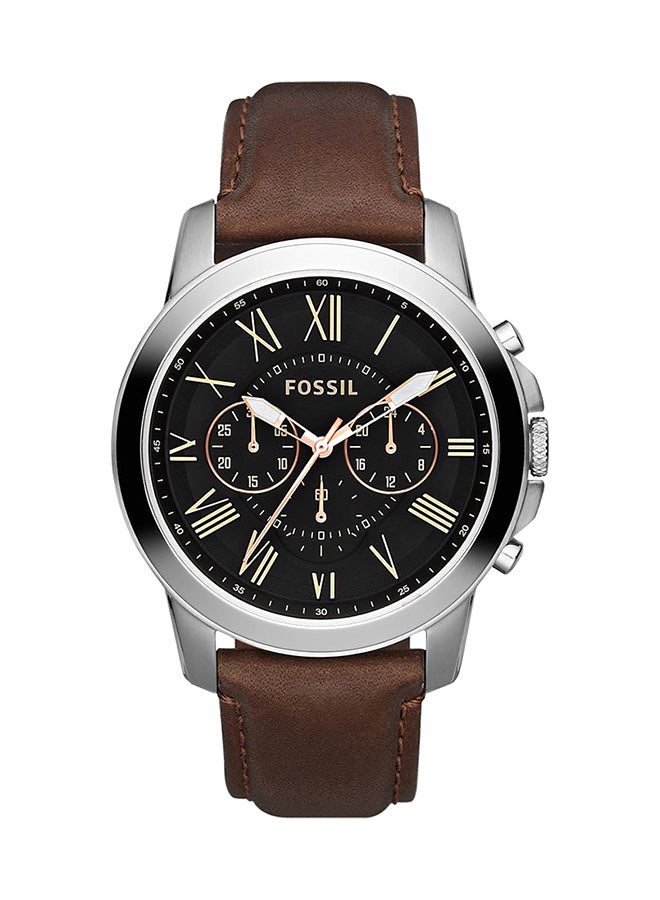 FOSSIL Men's Grant Chronograph Watch FS4813 - Image 1