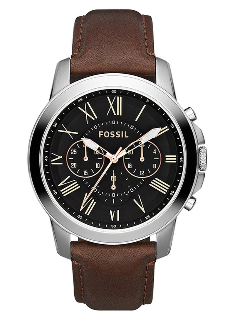 FOSSIL Men's Grant Chronograph Watch FS4813 - Image 1
