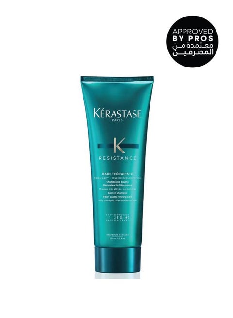 Resistance Bain Therapiste Shampoo for Severly Damaged Hair White 250ml