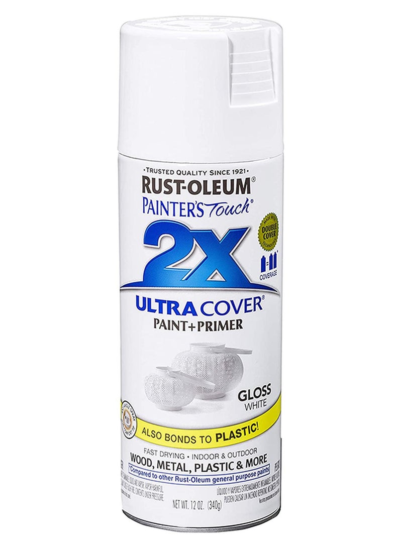 RUST-OLEUM Painter's Touch 2X Ultra Cover Primer Spray Paint White