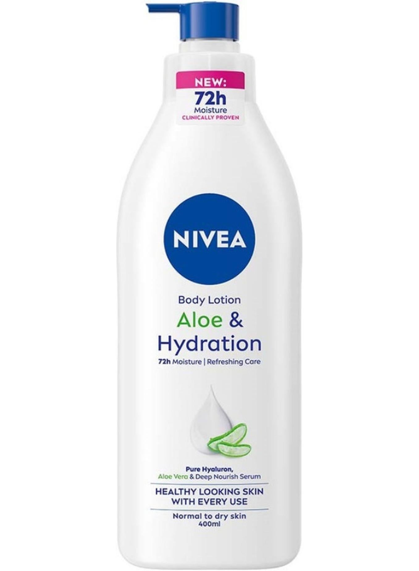 Nivea Body Lotion Aloe And Hydration 72H Moisture 400ml