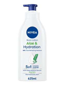 Aloe And Hydration Body Lotion, Vera, Normal To Dry Skin 625ml