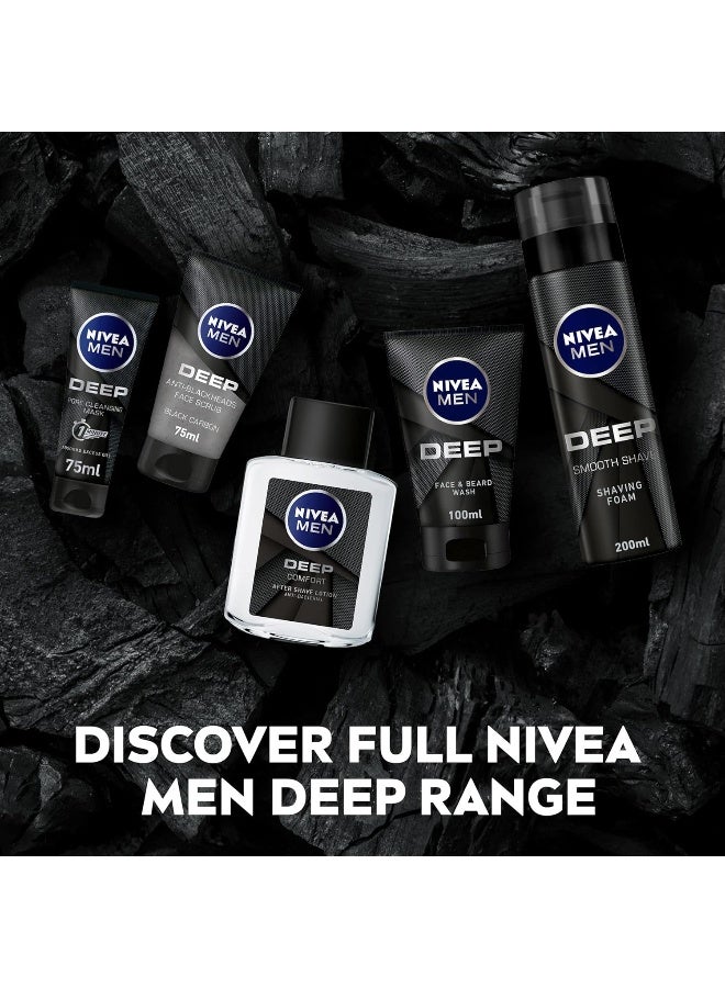 Nivea - Men Deep Comfort After Shave Lotion, Antibacterial 100ml - Image 1