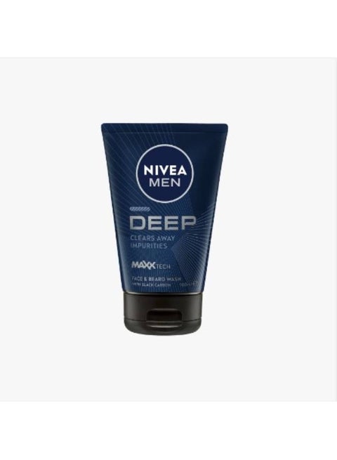 Men Deep Cleansing Face And Beard Wash 100ml