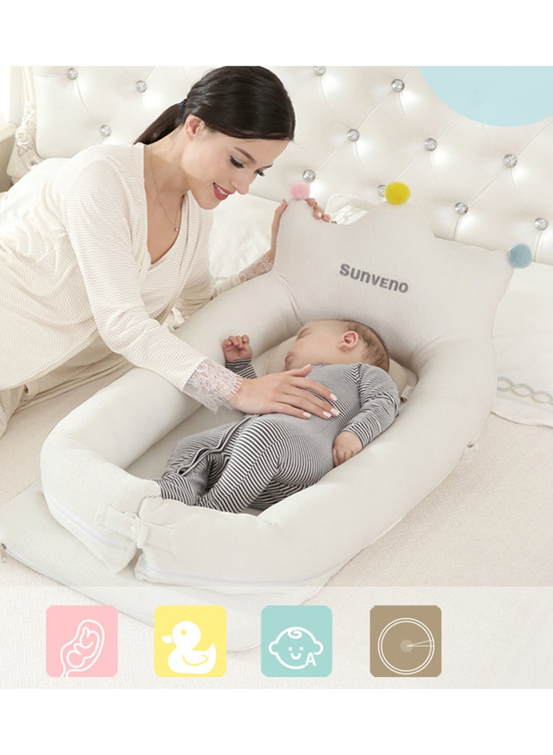 Sunveno - All Season Royal Baby Nest - White - Image 1