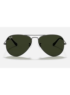 Ray-Ban Men's Classic Aviator Sunglasses - RB3025 W0879 - Lens Size: 58 mm - Silver  - Image 2