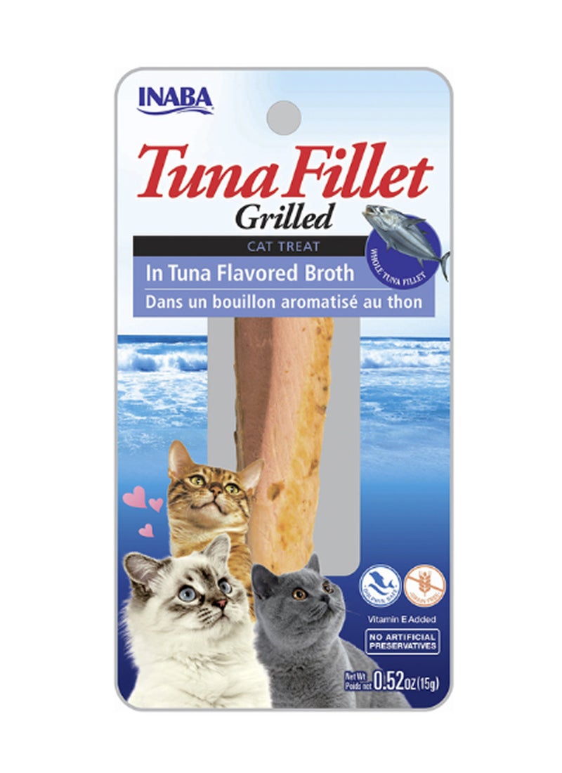 إينابا شرائح تونة مشوية في حساء منكه أبيض/أزرق 15جرام - Image 1