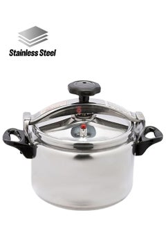 Wellberg Pressure Cooker Sliver/Black 9.0Liters 