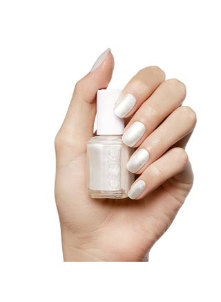 Glossy Nail Polish Pearly White - view 4
