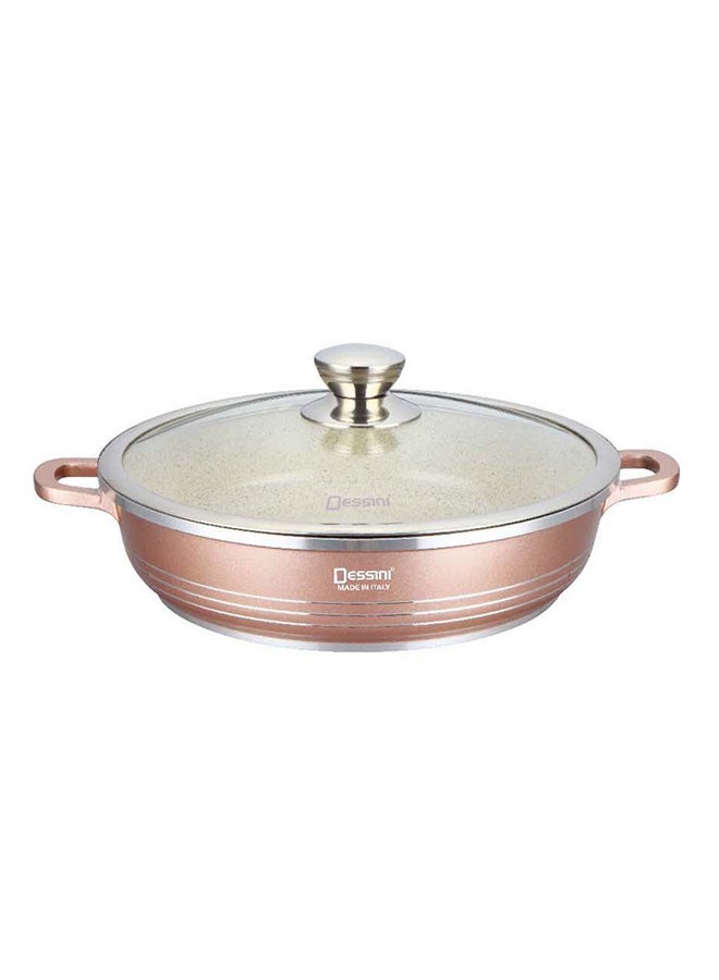 Granite Shallow Cooking Pot Rose Gold 28cm - pnsku/N19605287A/45/_/1739788756/5981c9df-d471-4eb0-a24e-0cdc2890d94d