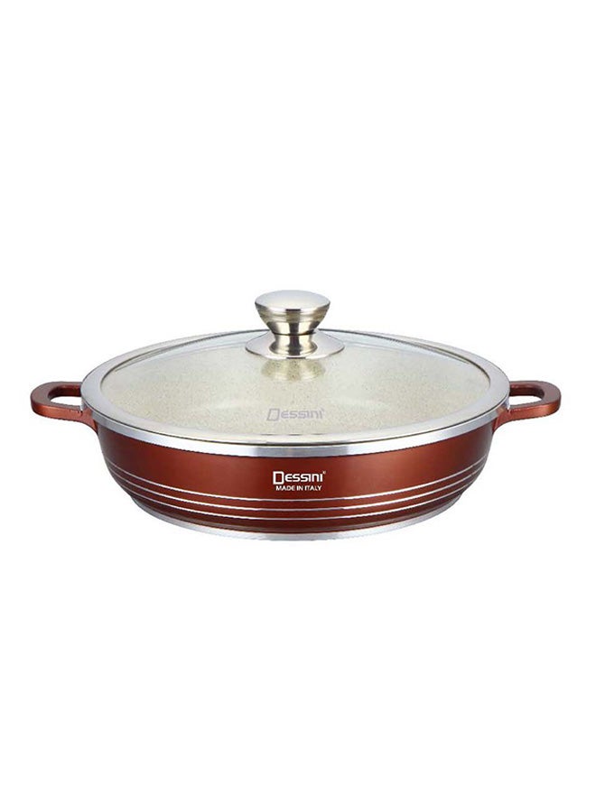 Granite Shallow Cooking Pot Brown 36cm - pnsku/N19605294A/45/_/1739788435/57408cb6-7303-4e87-8488-048621e91983