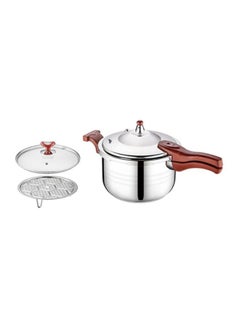 Stainless Steel Pressure Cooker Silver 7Liters - pnsku/N19605344A/45/_/1739788771/4558a3a7-20d5-44ca-a0ab-cc105428e5c7