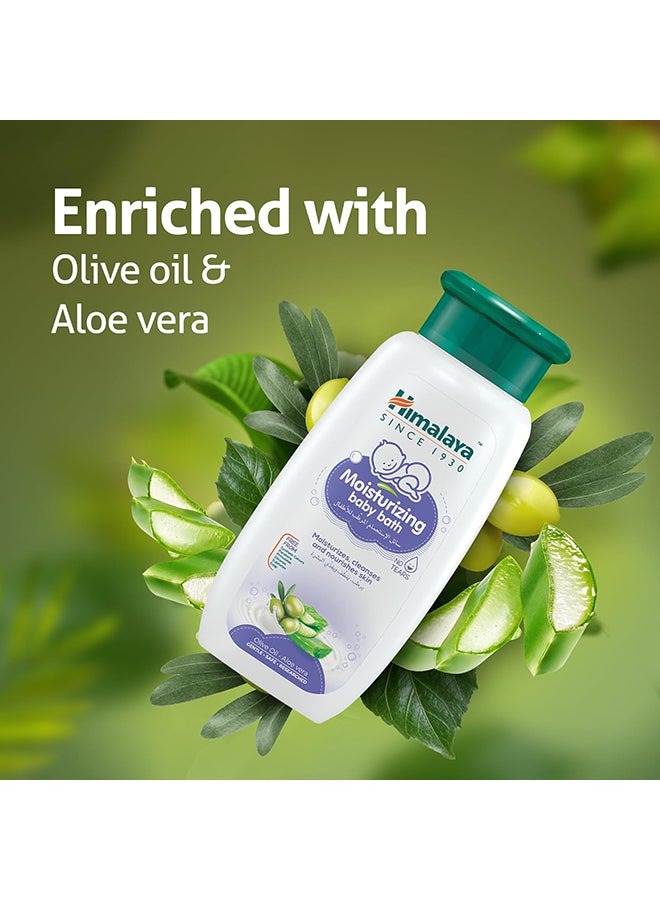 Himalaya - No Tears Moisturizing, Nourishing Baby Bath With Olive Oil And Aloe Vera - 200ml - Image 1