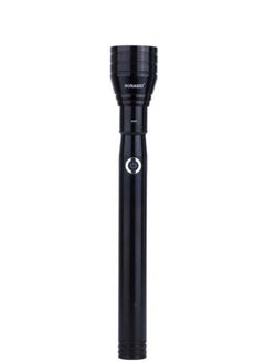 SONASHI Rechargeable LED Torch with 2KM Long Range Coverage   7 Hours of Continuous Working with 2500mAh Battery  Portable And Compact Torch  Ideal for Camping Hiking and Outdoors SLT-385 Black  - Image 2