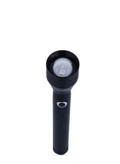 SONASHI Rechargeable LED Torch with 2KM Long Range Coverage   7 Hours of Continuous Working with 2500mAh Battery  Portable And Compact Torch  Ideal for Camping Hiking and Outdoors SLT-385 Black  - Image 4