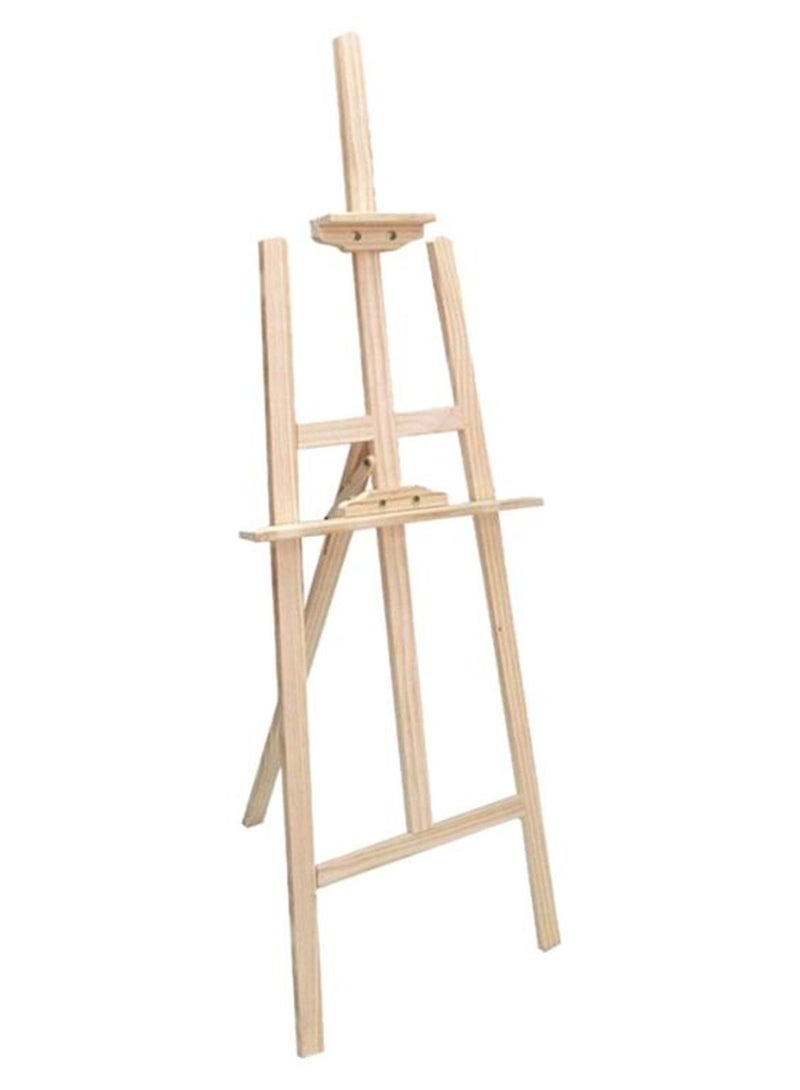 حامل خشبي للرسم بيج