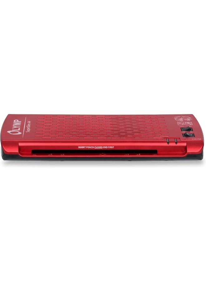 Olympia A235 Plus A4 Laminating Machine - Super Slim Red Metallic Red - Image 2