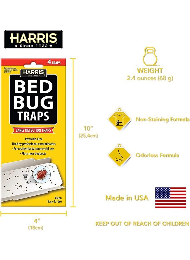 هاريس مصائد لا تقاوم لبق الفراش  (4-قطع) - Image 3