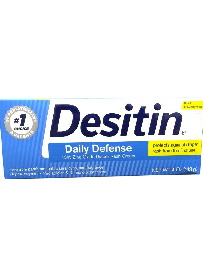 Desitin Daily Defense Baby Diaper Rash Cream with Zinc Oxide - 4oz - Image 2