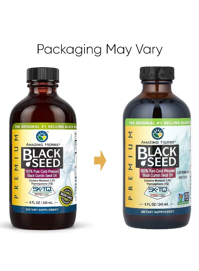 Amazing herbs Premium Black Seed 8 Fl Oz Packaging May Vary  - Image 2