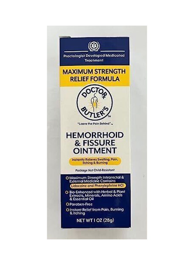 Doctor Butler's - Hemorrhoid And Fissure Ointment Pain Relief Formula - Image 1