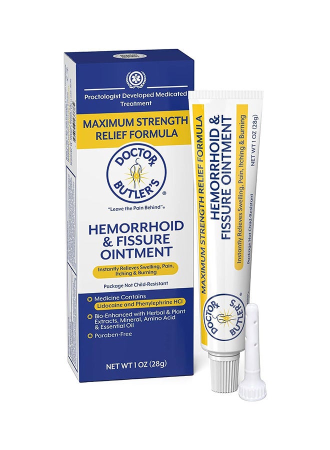 Doctor Butler's - Hemorrhoid And Fissure Ointment Pain Relief Formula - Image 1