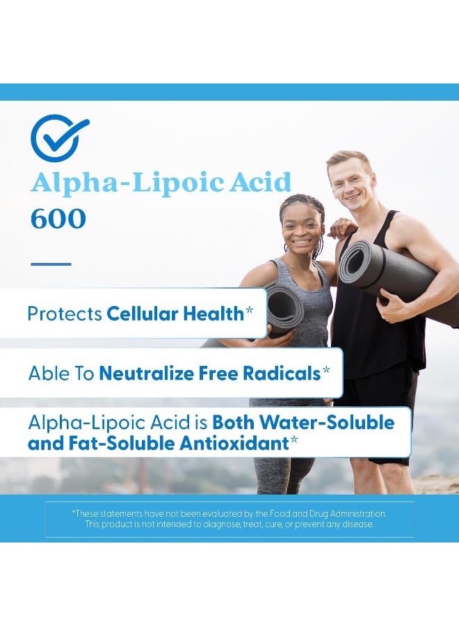 Doctor's BEST - Alpha-Lipoic Acid - 600 mg, 60 Veggie Caps Packaging May Vary - Image 1