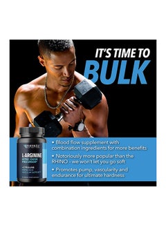 Havasu Nutrition L Arginine Extra Strength Nitric Oxide Supplement - 60 Capsules  - Image 3