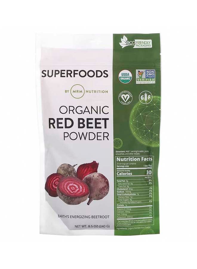 MRM Raw Organic Red Beet Powder - Image 1