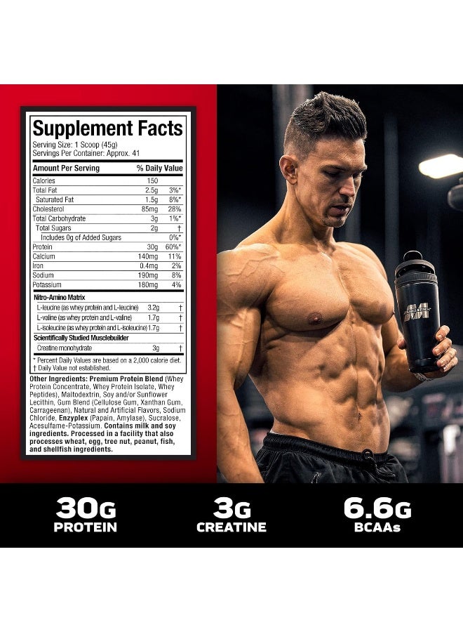 MuscleTech Nitro Tech Whey Protein Vanilla Cream 4Lb - Image 5