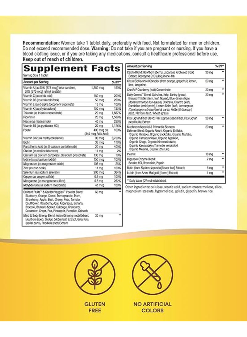 Nature's Way Alive! Once Daily Women's 50+ Ultra Potency - 60 Tablets - Image 5