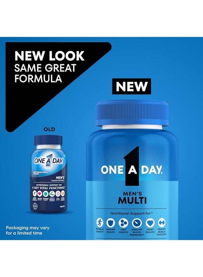 ONE A DAY Multivitamin And Multimineral Supplement For Men's - 200 Tablets Packaging may vary - Image 2