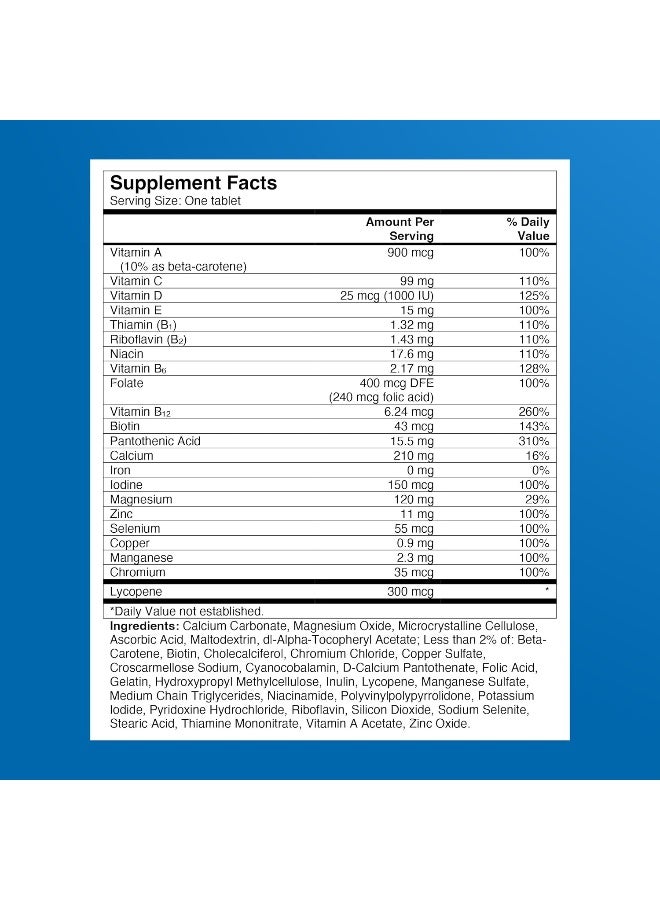 ONE A DAY Multivitamin And Multimineral Supplement For Men's - 200 Tablets Packaging may vary - Image 4