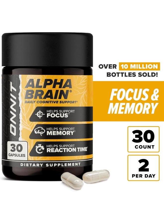 Onnit Alpha Brain Booster Supplement, 30 Capsules Packaging May Vary - Image 5
