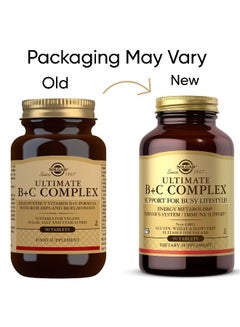 Ultimate B+C Complex, 90 Tablets Packaging May Vary
