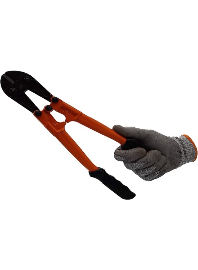 BMB tools Industrial Strength Bolt Cutter Orange/Black 30inch - Image 3