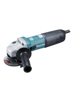 Makita Angle Grinder Machine, 4inch (100mm), Slide Switch, 1400W, 2.3kg Green/Red/Silver  - Image 1