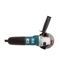 Makita Angle Grinder Machine, 4inch (100mm), Slide Switch, 1400W, 2.3kg Green/Red/Silver  - Image 4