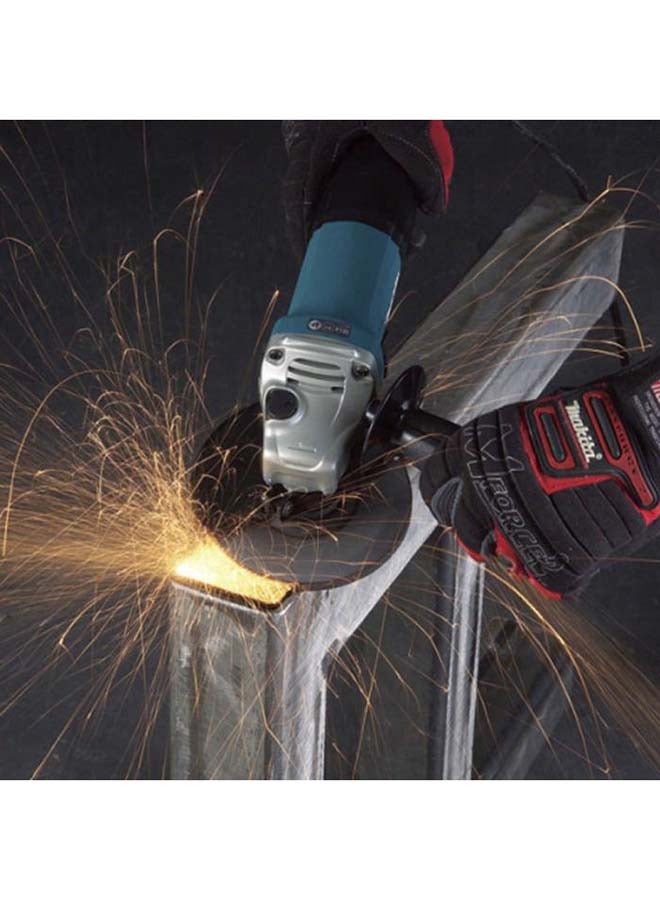 Makita - Angle Grinder Machine 125mm(5 inch) , Paddle Switch, 840W, 2.1 kg Blue/Black - Image 1