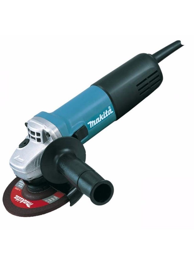 Makita - Angle Grinder Machine 125mm(5 inch) , Paddle Switch, 840W, 2.1 kg Blue/Black - Image 1