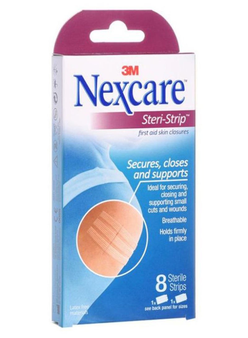 Nexcare 8-Piece Steri Strip Bandage - Image 1