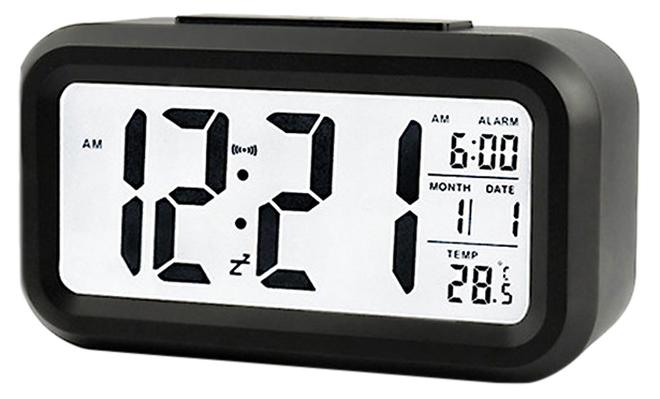 منبه رقمي أسود/ أبيض - Image 1