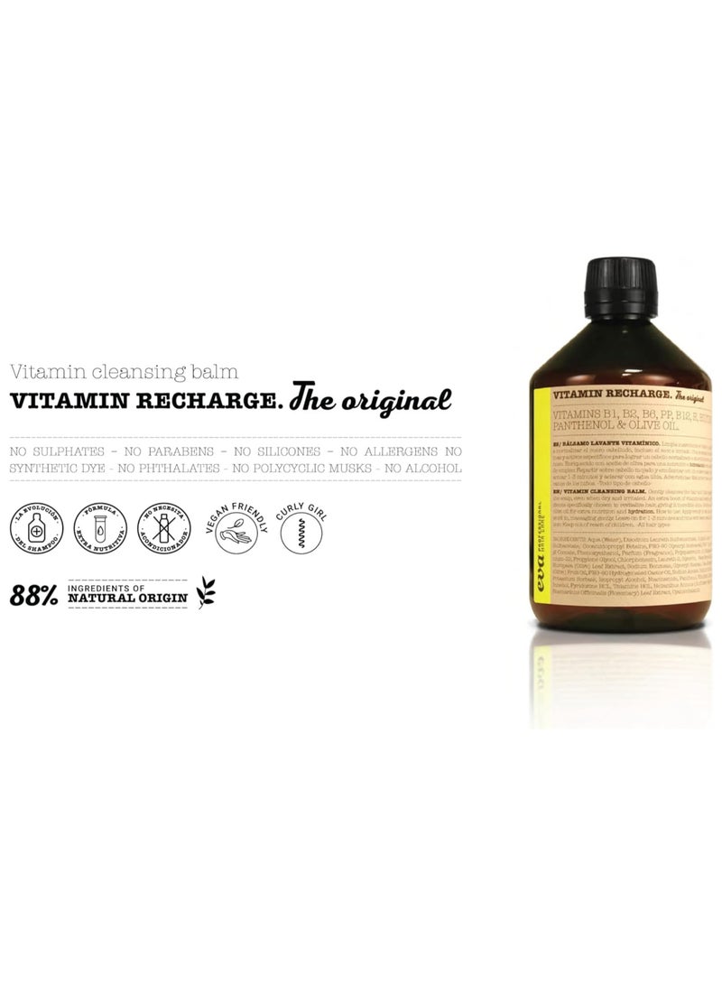 Eva - Vitamin Recharge Original Shampoo 500ml - Image 1