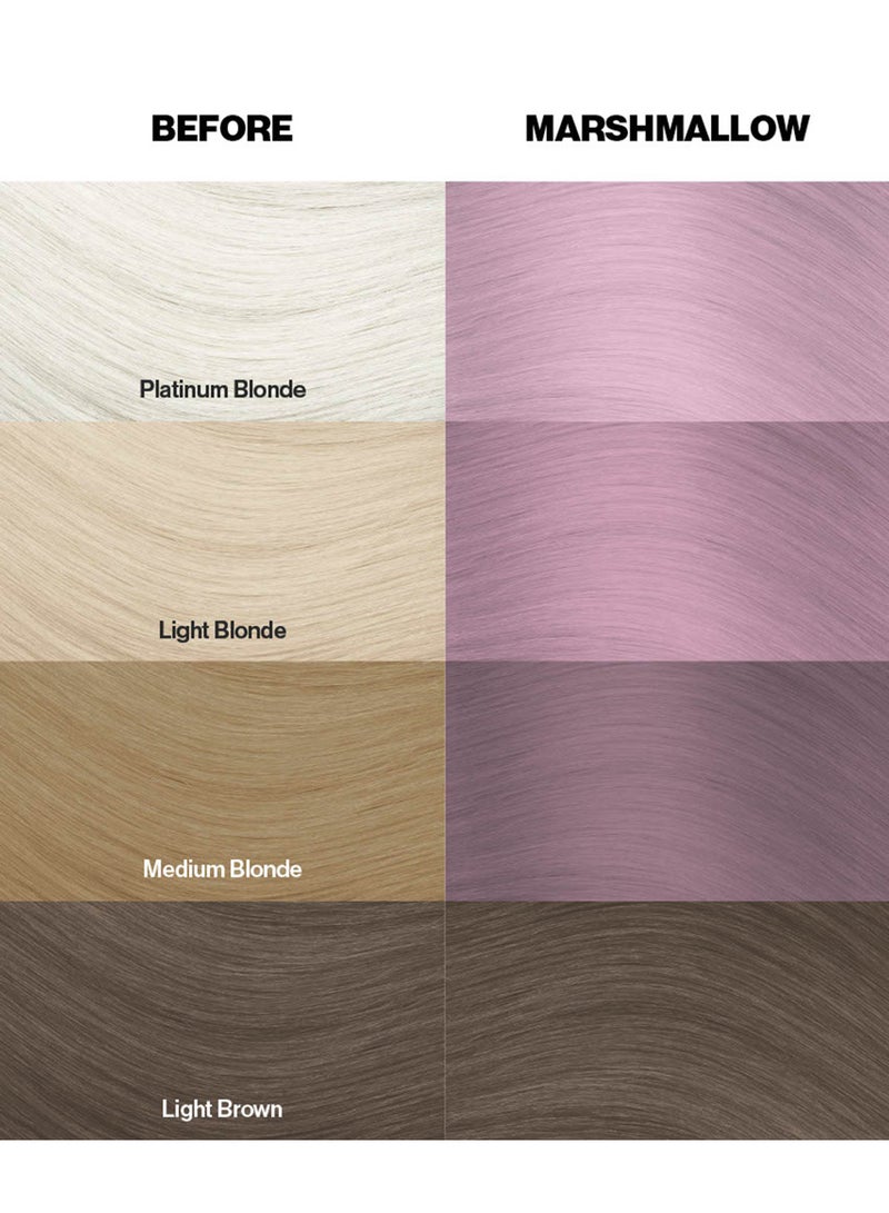 Crazy Color Temporary Hair Color Marshmallow 100ml  - Image 4