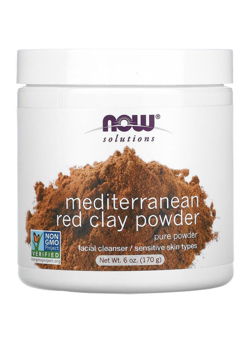 Now Foods Moroccan Red Clay Powder 170grams  - Image 1